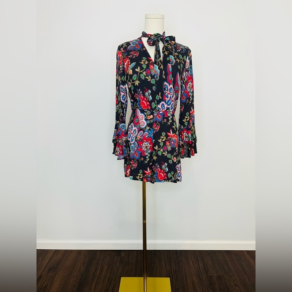 Alice + Olivia Floral Romper - Picture 2 of 9